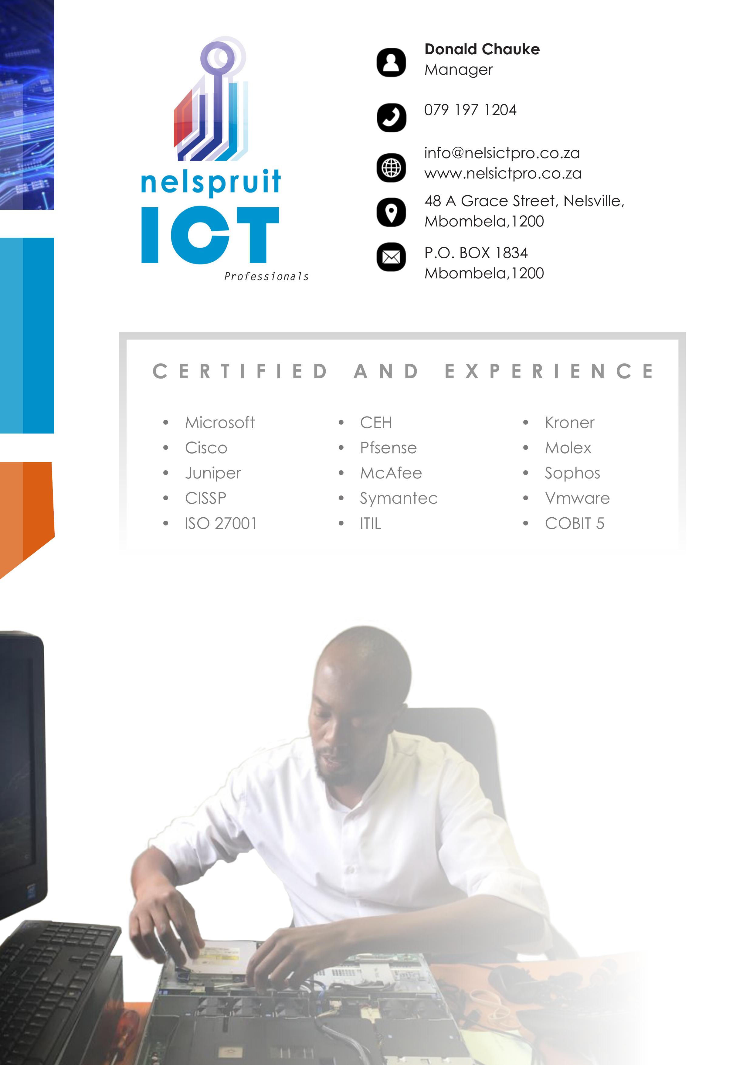 Page 4 of the NelsIctPro booklet